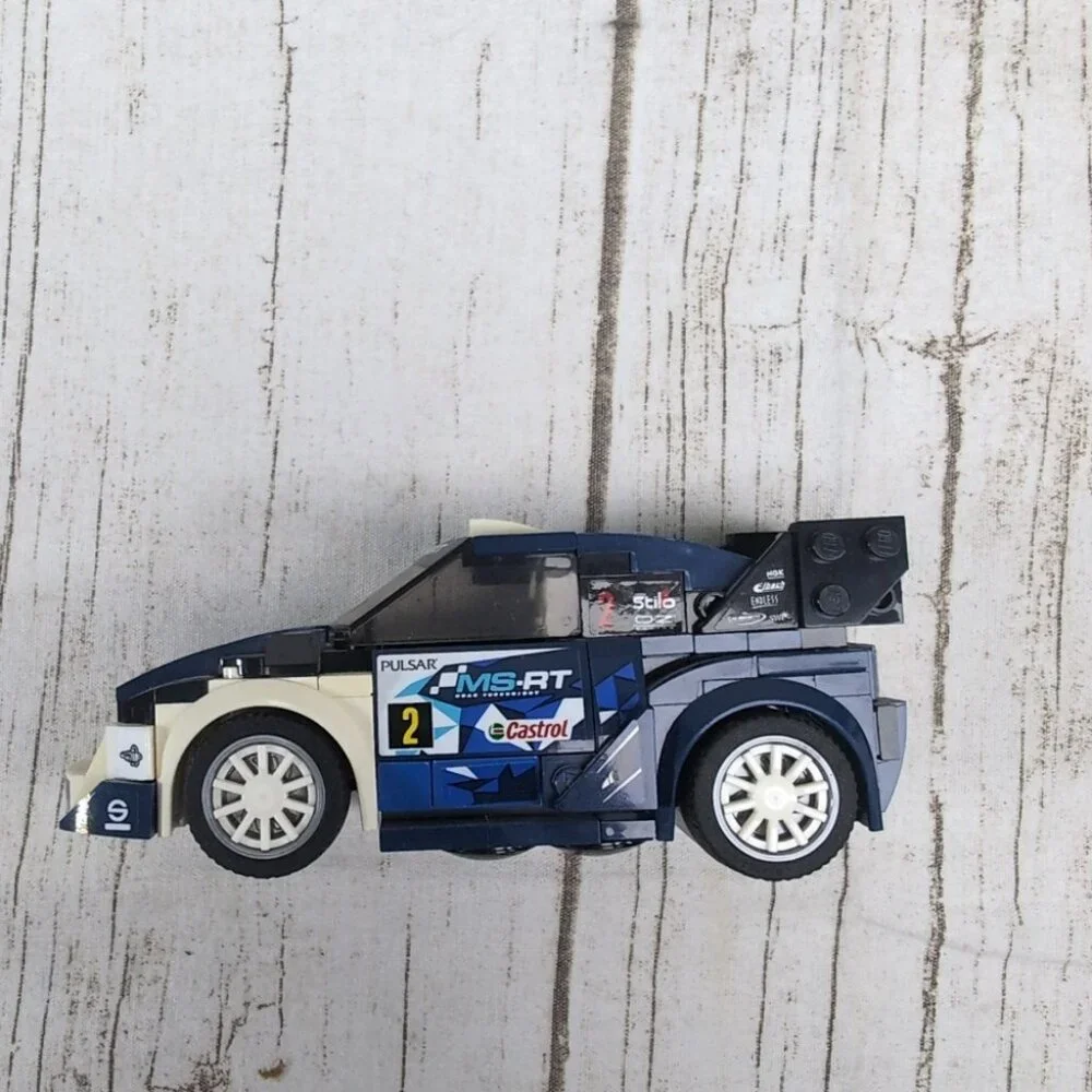 LEGO Speed Champions Ford Fiesta M-Sport WRC model, set number 75885